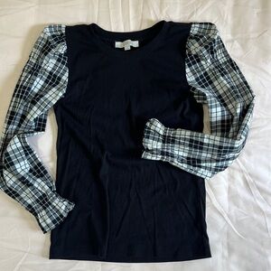 LOFT Blouse - black/white